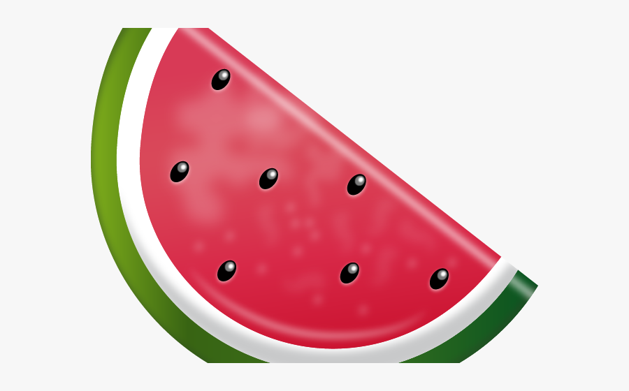 Watermelon Emoji Transparent Background, Transparent Clipart
