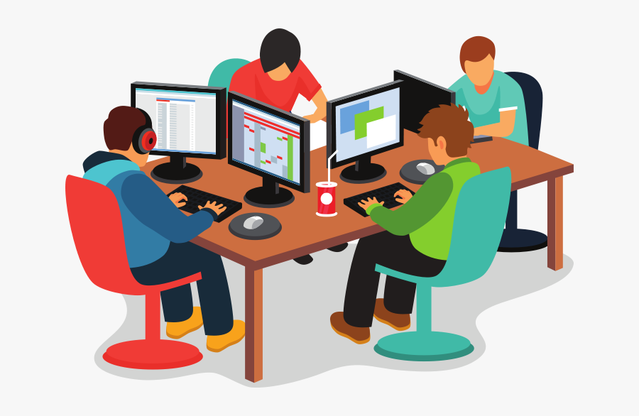 Ace Hacker Write Great - Co Located Agile Team, Transparent Clipart