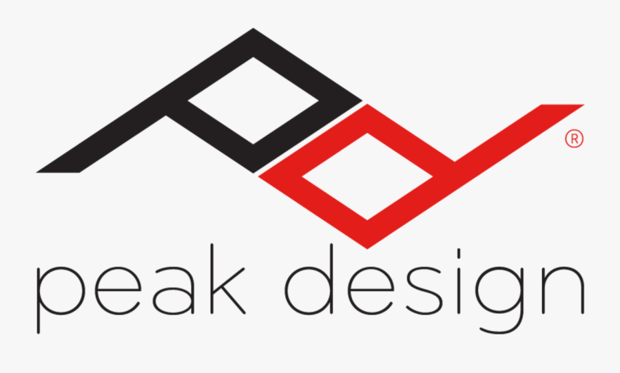 Logo Peak-design Dark - Peak Design Clutch A7iii, Transparent Clipart