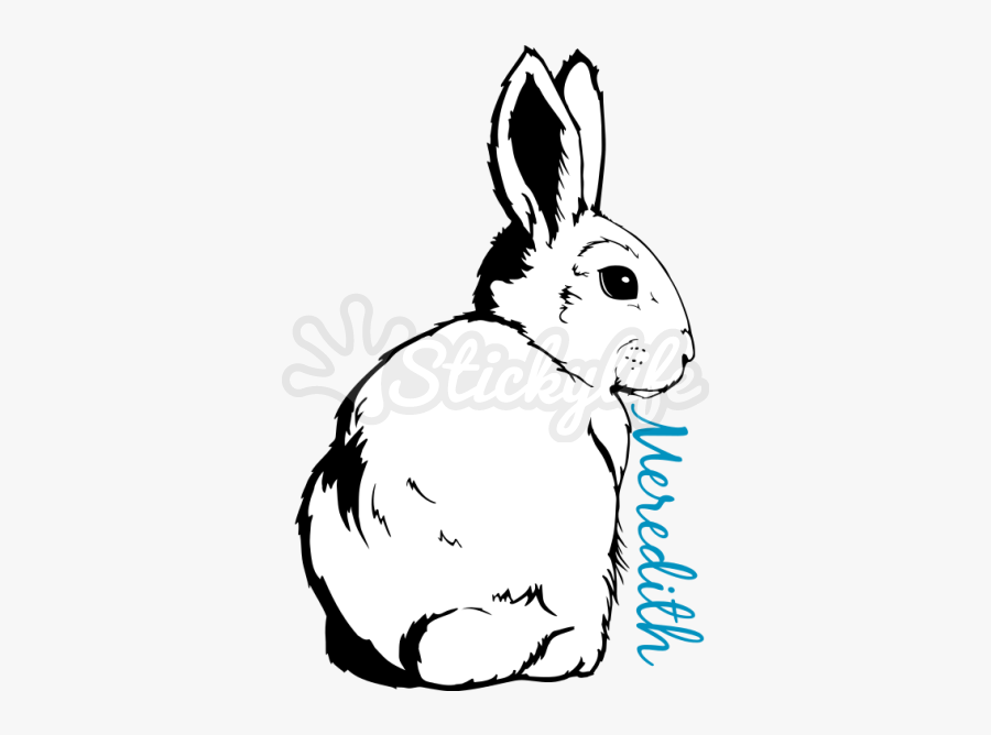 Personalized Bunny Decal - Cartoon, Transparent Clipart