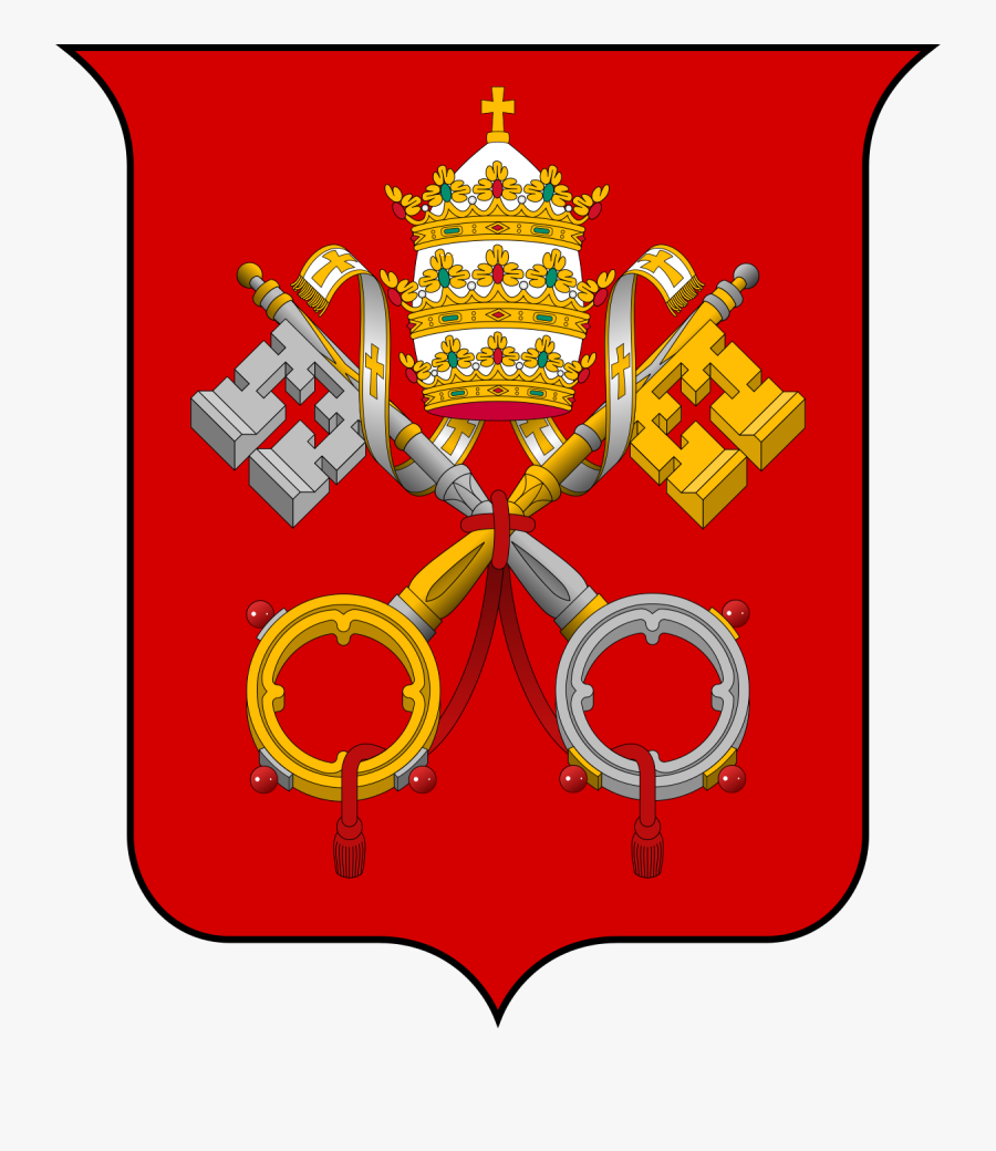 Vatican Coat Of Arms, Transparent Clipart