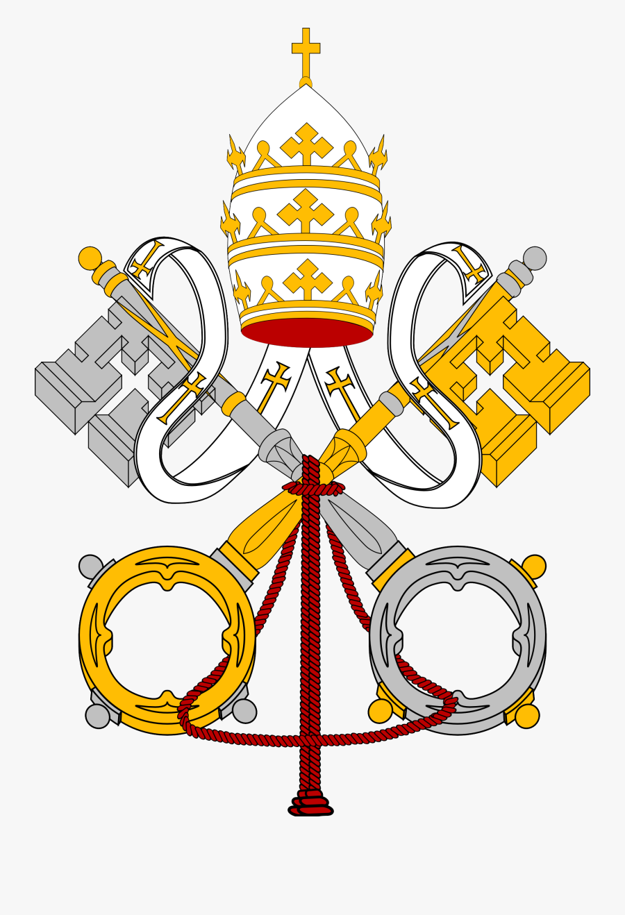 Papal - Coats Of Arms Of The Holy See, Transparent Clipart