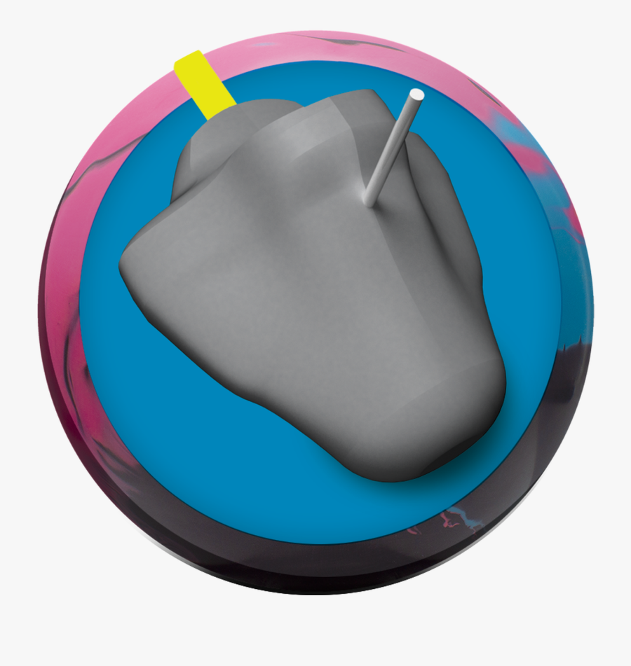 Radical Zing Bowling Ball Core, Transparent Clipart