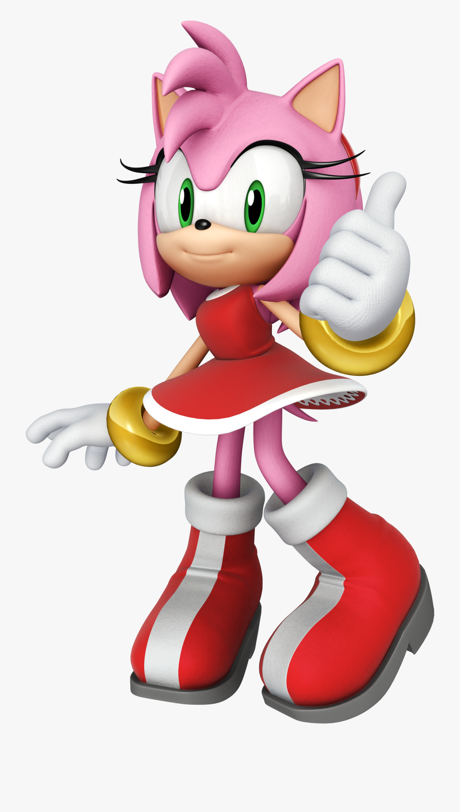 Transparent Chao Sonic Jump Fever Royalty Free Library - Sonic And All Stars Racing Transformed Amy Rose, Transparent Clipart