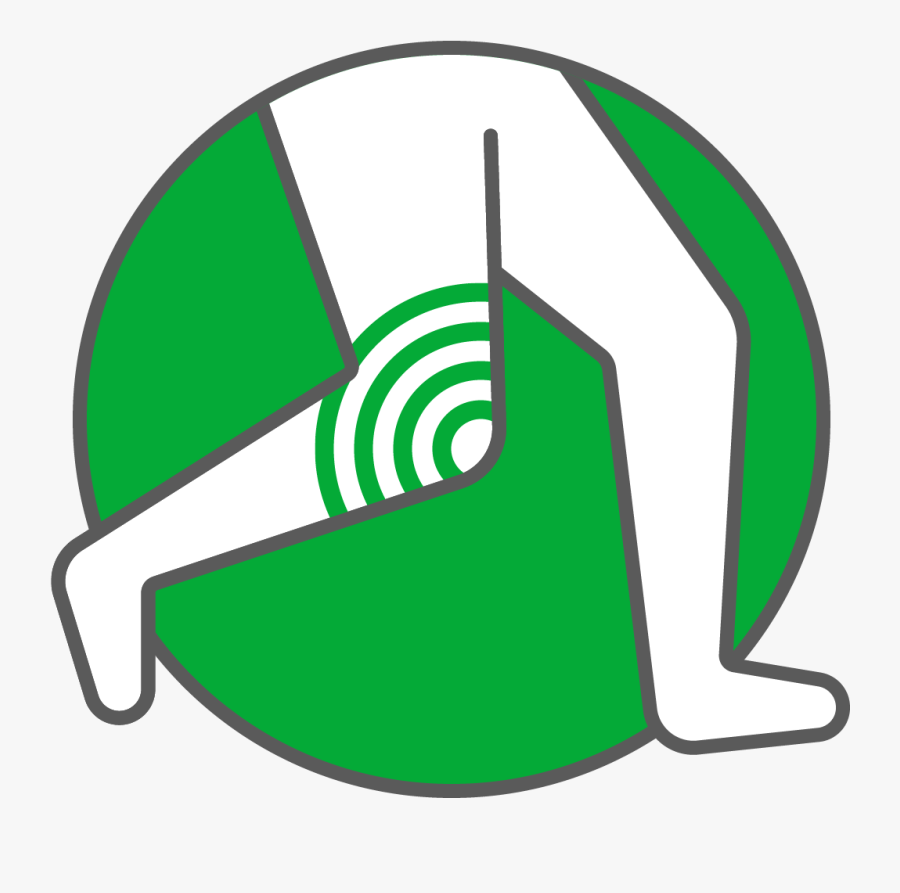 Knee Pain, Transparent Clipart