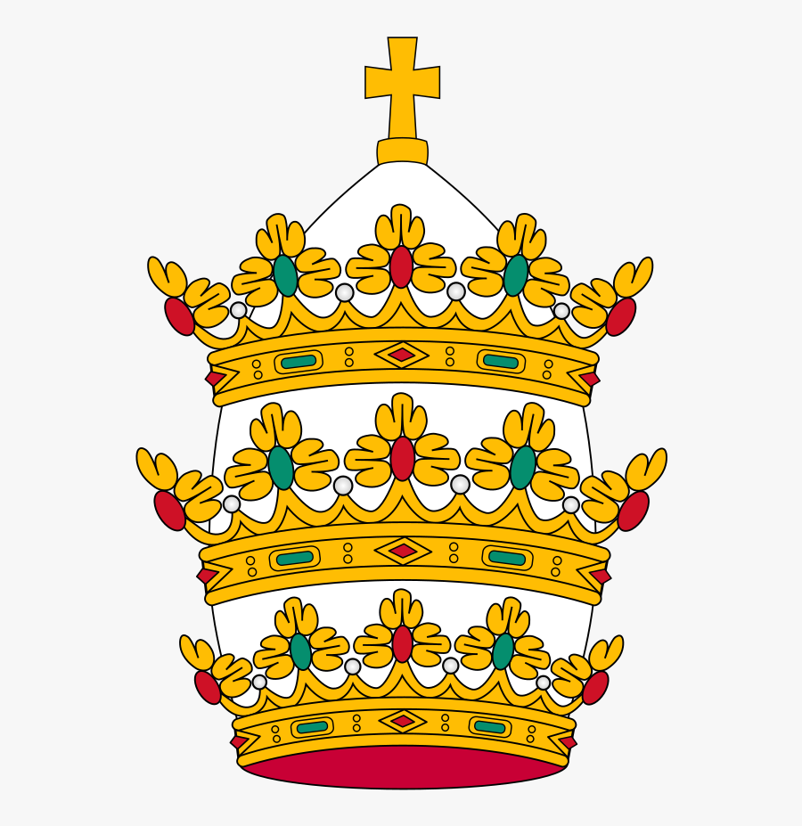 Transparent Tiaras Png - Tiara Papal Png, Transparent Clipart