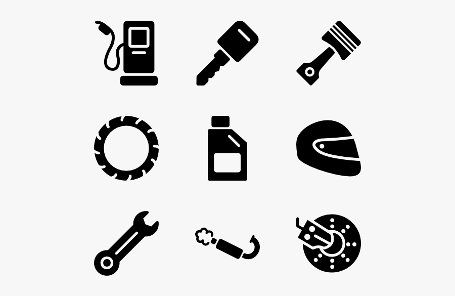 Motorcycle - Motorcycle Vector Icon Png, Transparent Clipart
