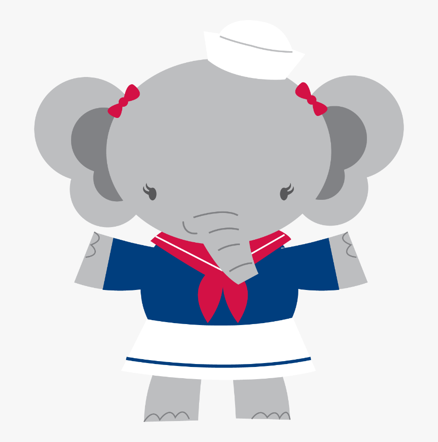 Http - //danimfalcao - Minus - Com/mkdxviufeiigd Elephant - Elefante Marinero Png, Transparent Clipart