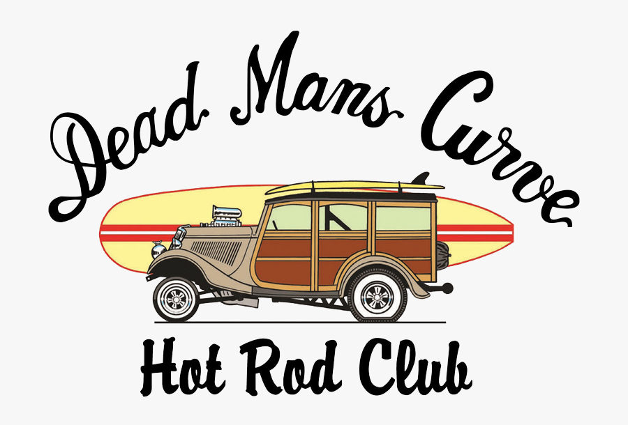 Dead Man's Curve Wild Hot Rod Party, Transparent Clipart