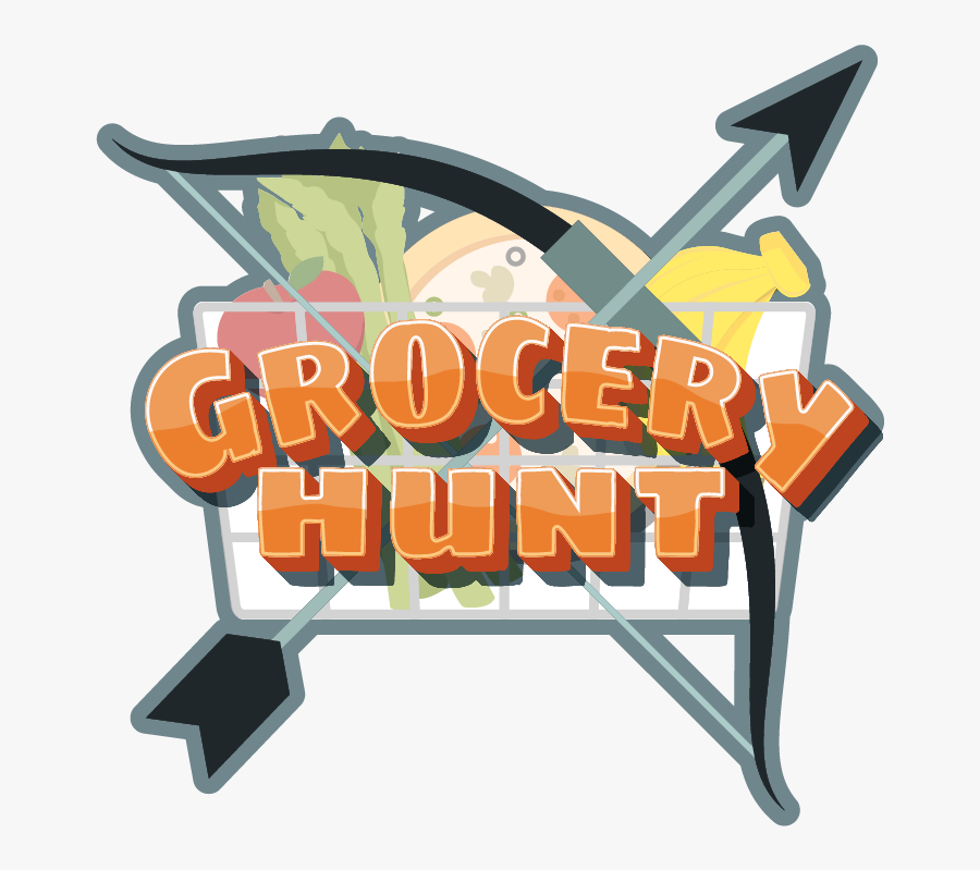 Grocery Hunt, Transparent Clipart