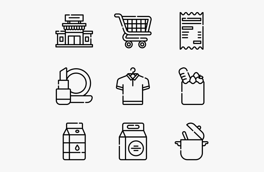 Supermarket, Transparent Clipart