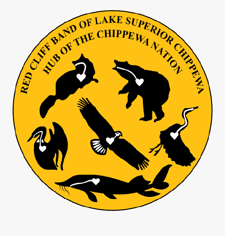 Red Cliff Tribe Logo, Transparent Clipart