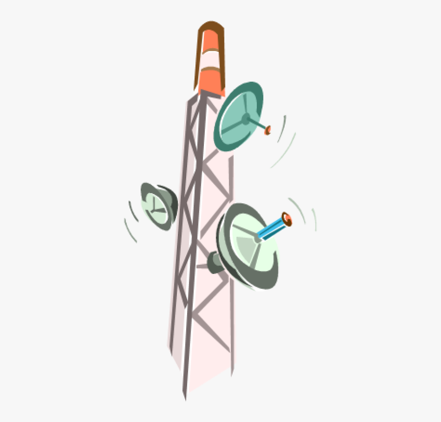 Wireless Tower With Transparent Background, Transparent Clipart