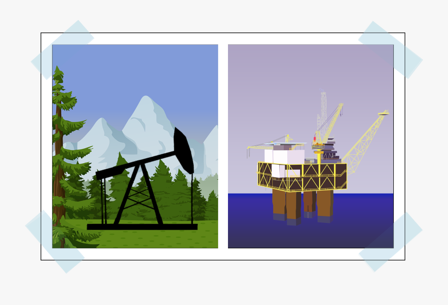 Oil Rig Clip Art, Transparent Clipart