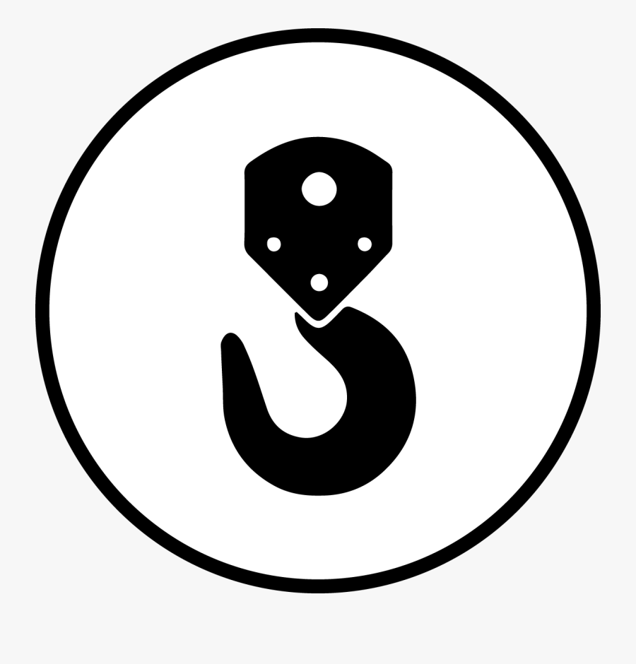 Crane Services - Circle, Transparent Clipart
