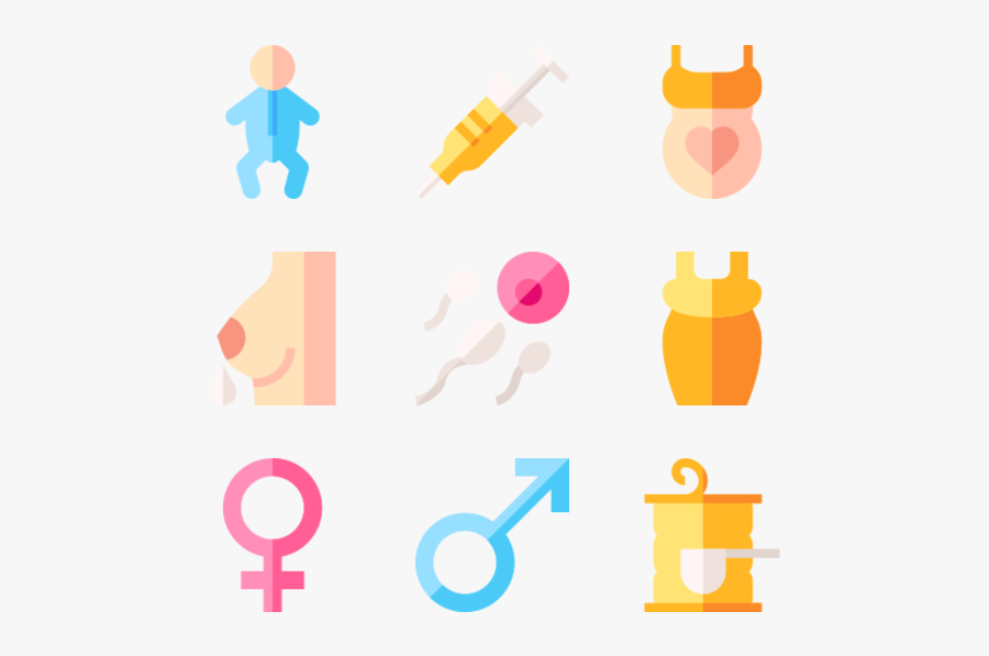 Maternity - Woman And Man Sign, Transparent Clipart