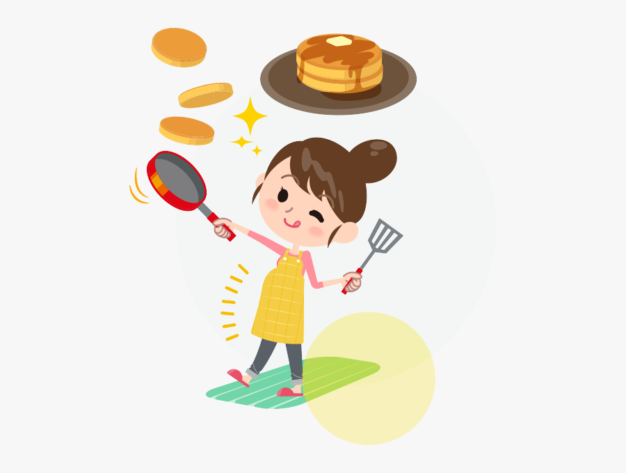 Pregnant Make Cake - Illustration, Transparent Clipart