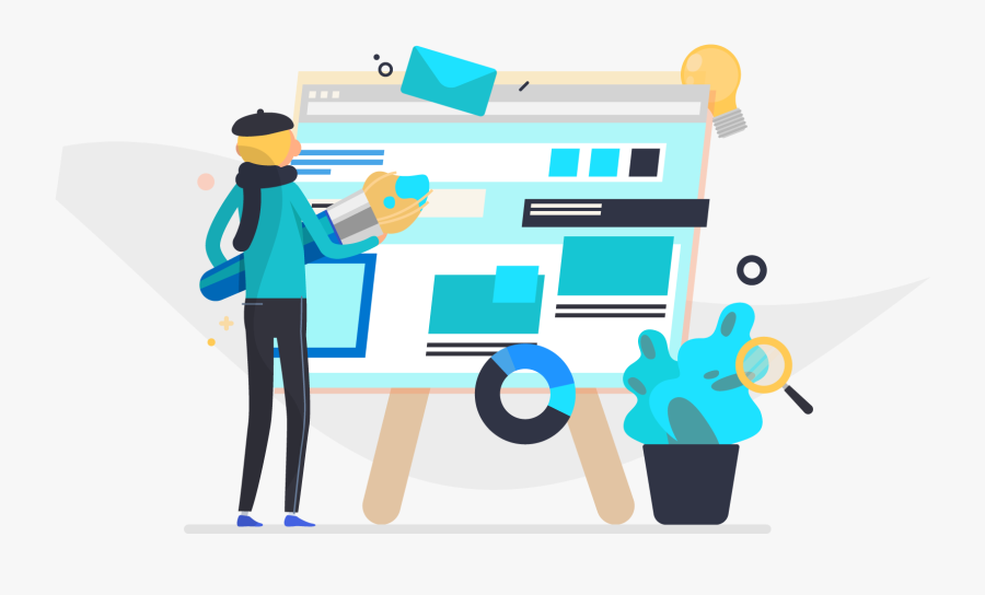 Screen - طراحی سایت مدرن, Transparent Clipart