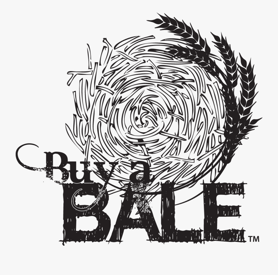 Buy A Bale Logo, Transparent Clipart