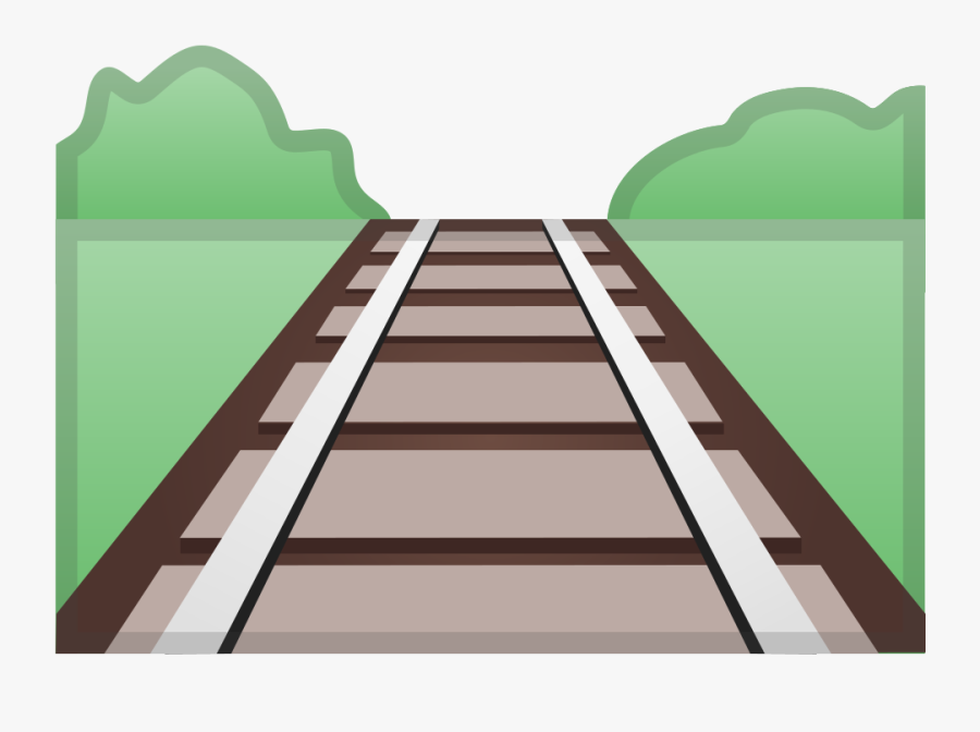 Railway Track Icon - Railroad Tracks Hd Transparent Cartoon, Transparent Clipart