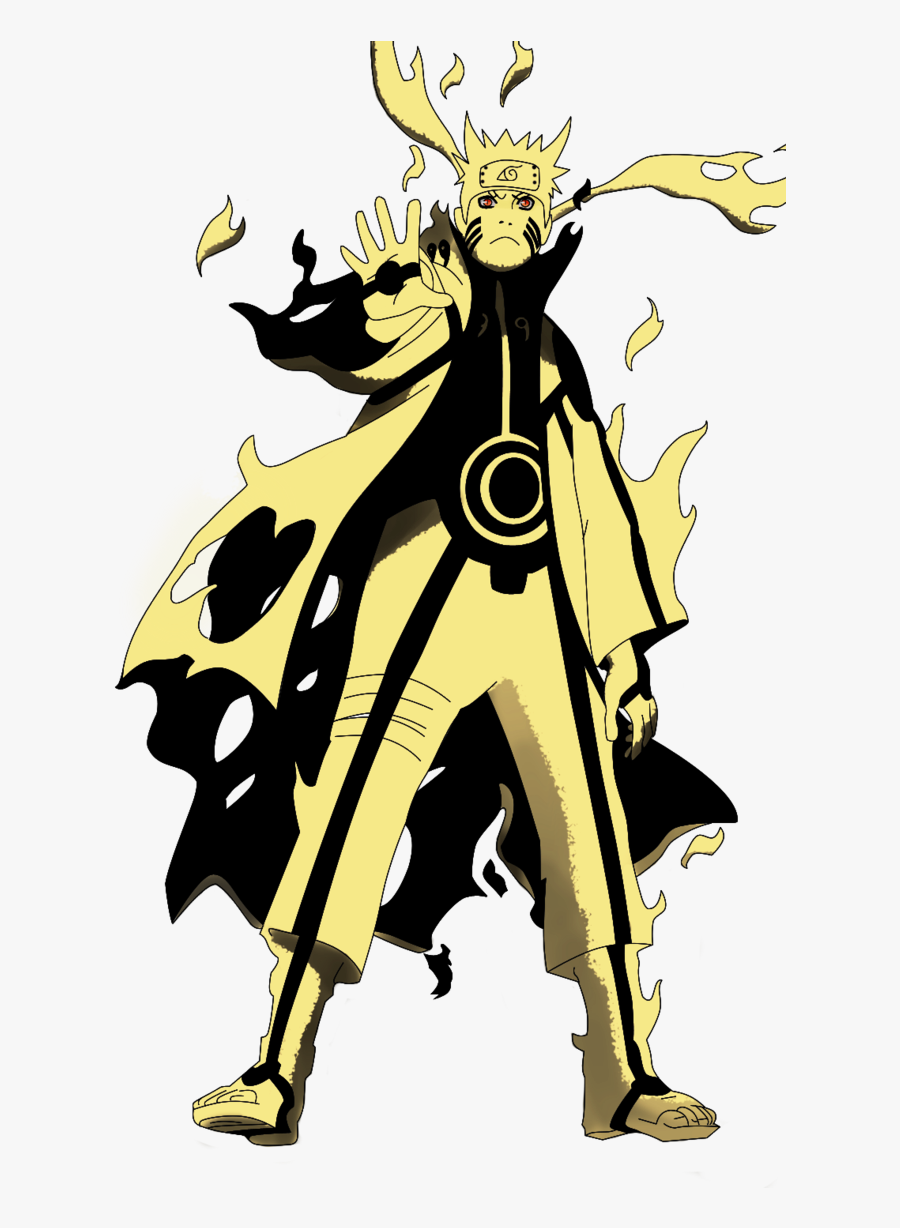 Naruto Shippuden Naruto Kyuubi Mode, Transparent Clipart