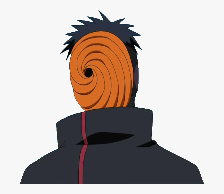 #obito #obitouchiha #tobi #naruto #freetoedit - Naruto Spiral Mask Guy, Transparent Clipart