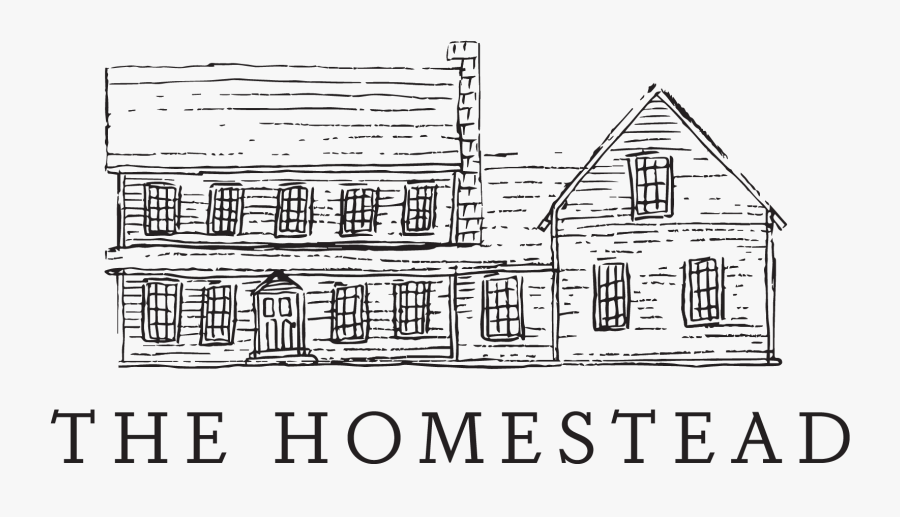 Transparent Homestead Clipart - Line Art, Transparent Clipart
