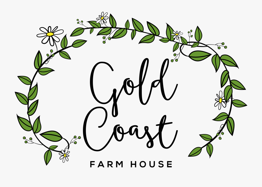 Gold Coast Farm House Logo, Transparent Clipart