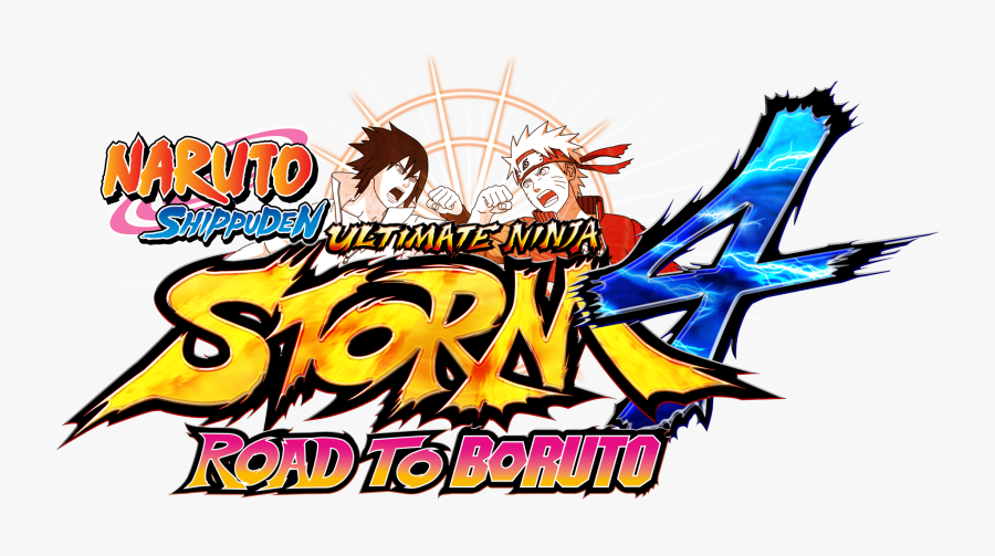 Naruto Storm 4 Road To Boruto Logo, Transparent Clipart