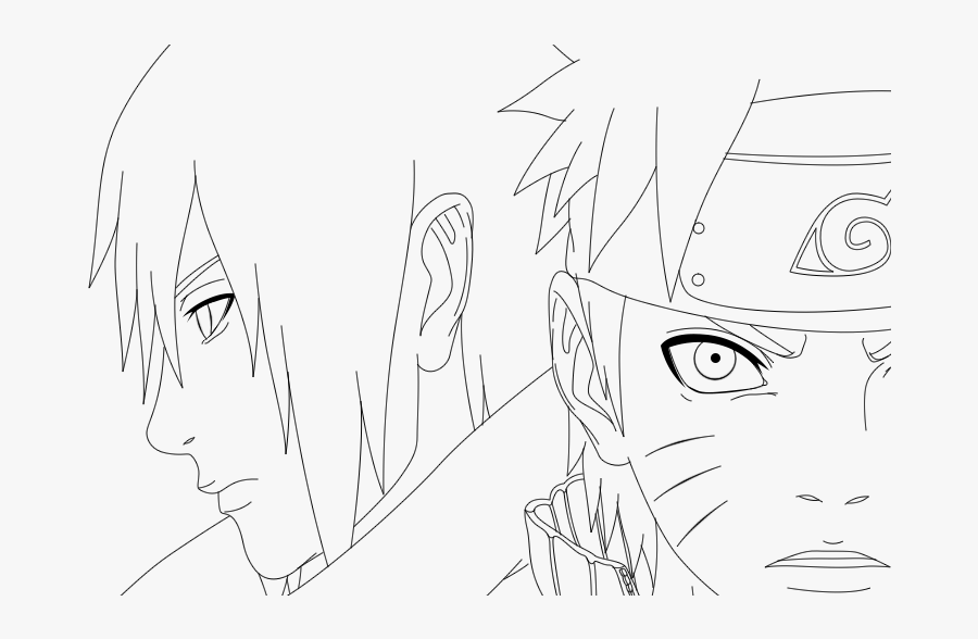 Clip Royalty Free Download And Sasuke Lineart By Soulexodia - Sasuke Lineart, Transparent Clipart