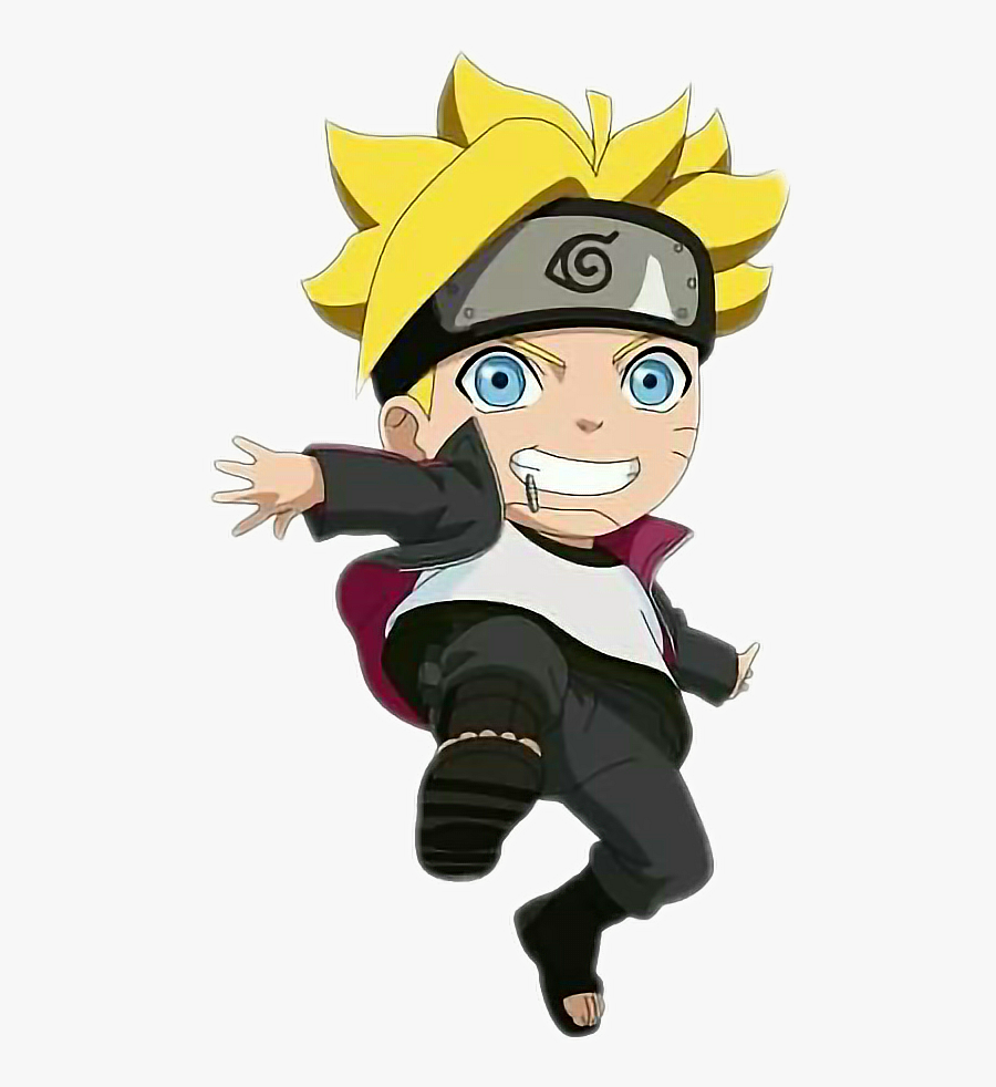 #naruto Shippuden - Boruto Chibi, Transparent Clipart