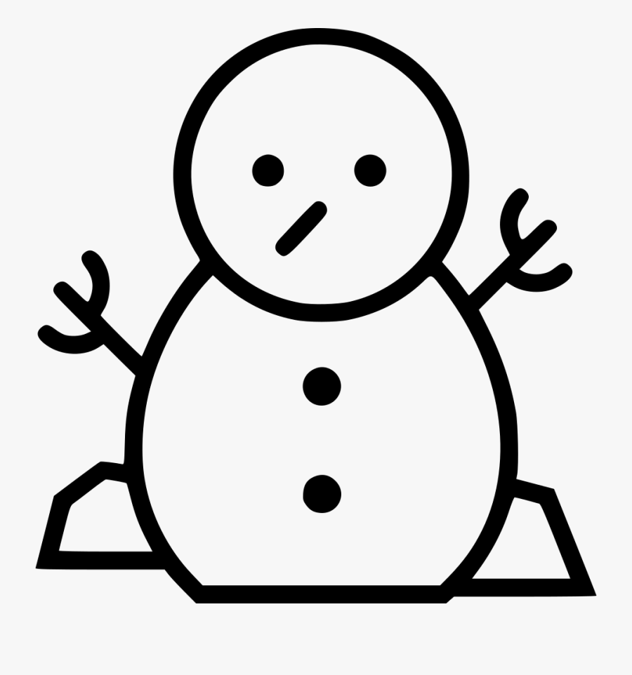 Snowman, Transparent Clipart