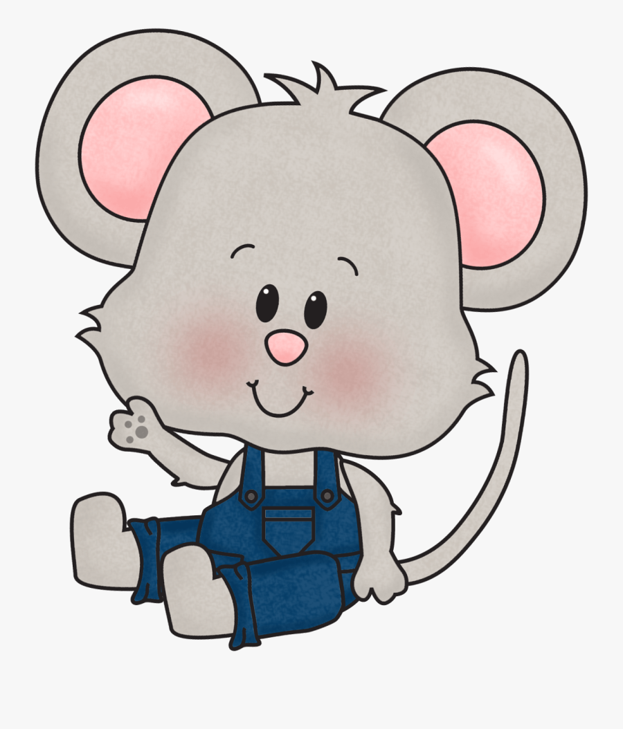 Mouse Clipart - Cartoon Cute Mouse Clipart, Transparent Clipart