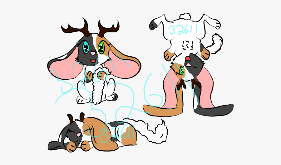 Bunny And Deer Hybrid, Transparent Clipart
