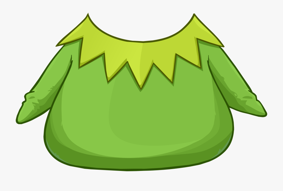 Kermit The Frog Costume - Kermit Outfit Club Penguin, Transparent Clipart