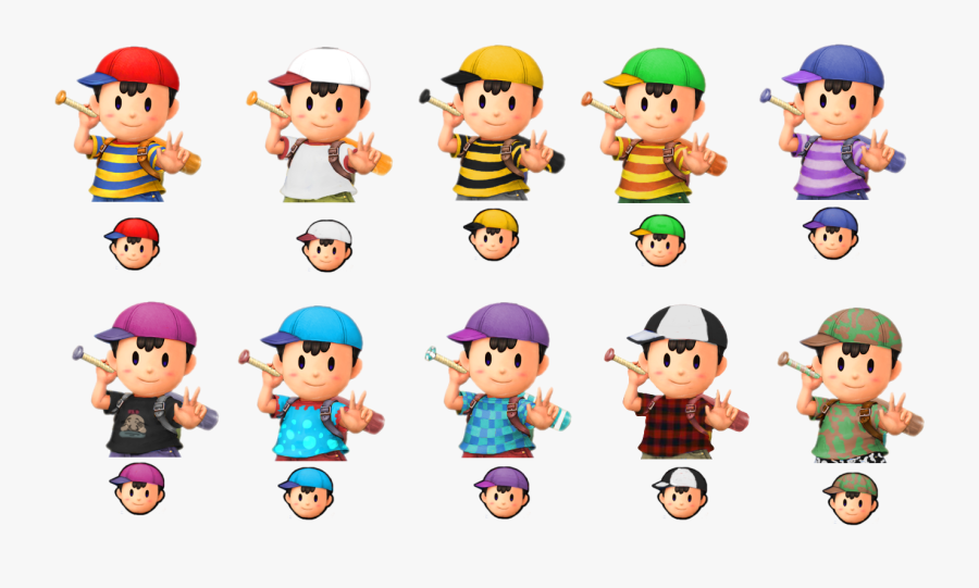 Transparent Ness Sprite Png - Cartoon, Transparent Clipart