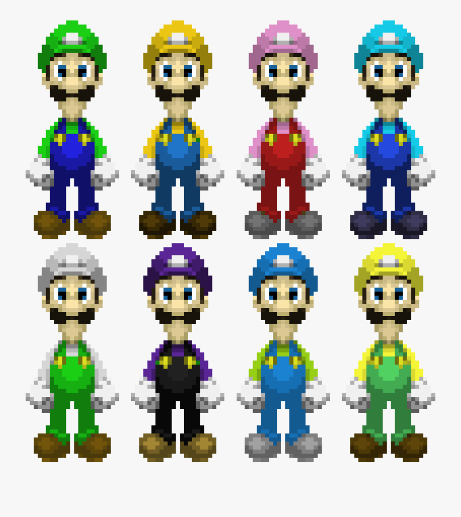 Super Smash Ultimate Luigi, Transparent Clipart