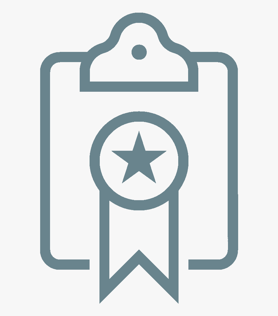 Clipboard Award Ribbon - Icon, Transparent Clipart