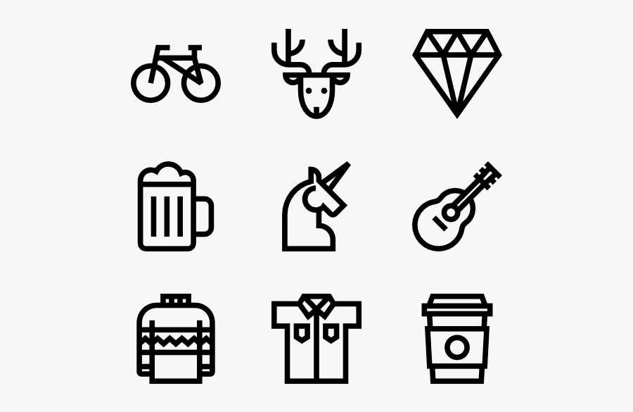 Hipster Clip Art, Transparent Clipart