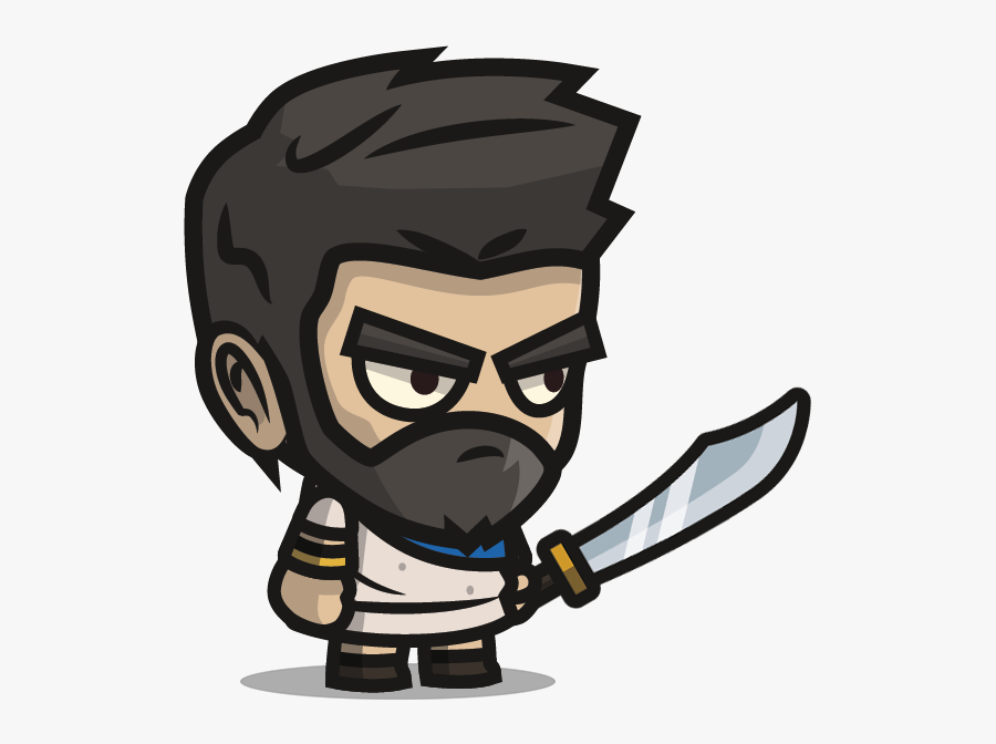 Settler Sprite, Transparent Clipart