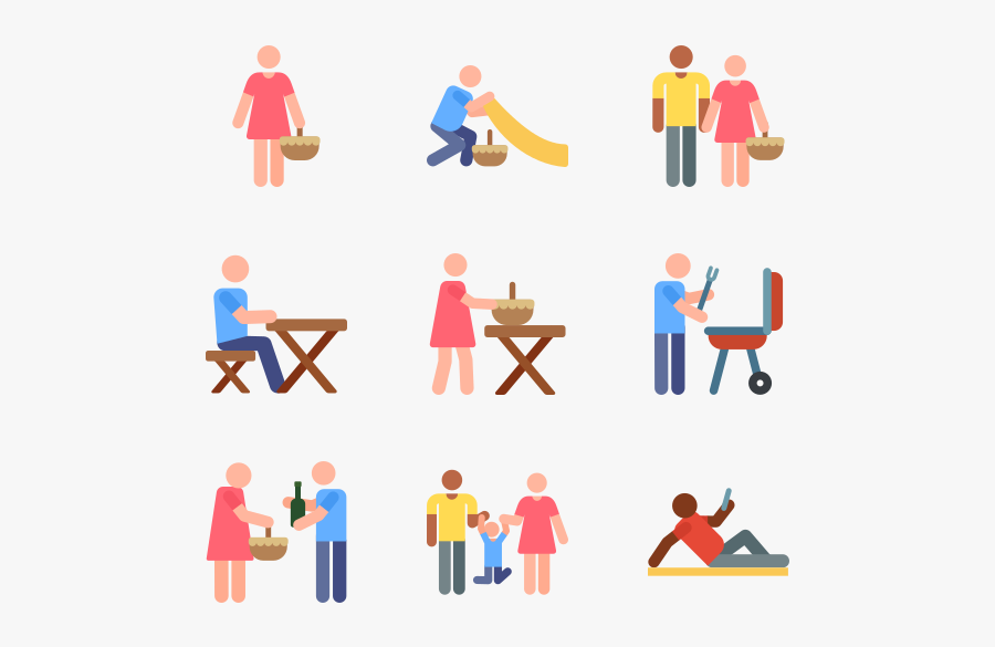 Picnic, Transparent Clipart