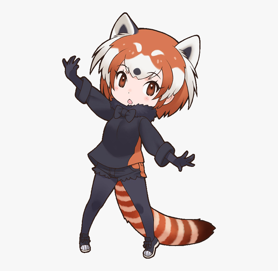 Red Pandaex - Red Panda Kemono Friends, Transparent Clipart