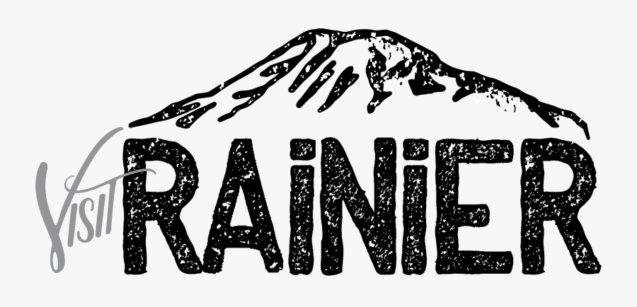 Mount Rainier Logo, Transparent Clipart