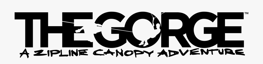 The Gorge Zipline - Gorge Zipline Logo, Transparent Clipart