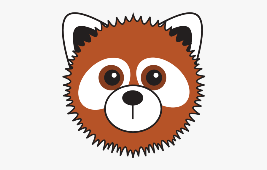 Animaru Red Panda - Cogs White Background, Transparent Clipart