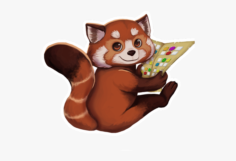 My Red Panda - Cartoon, Transparent Clipart