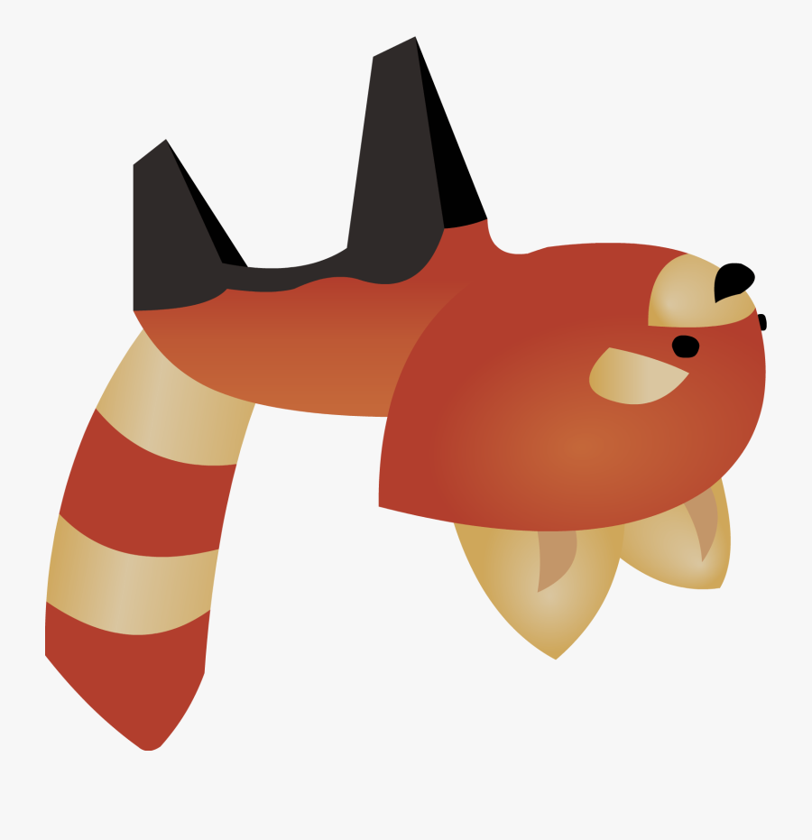 Animal Jam Png Red Panda, Transparent Clipart