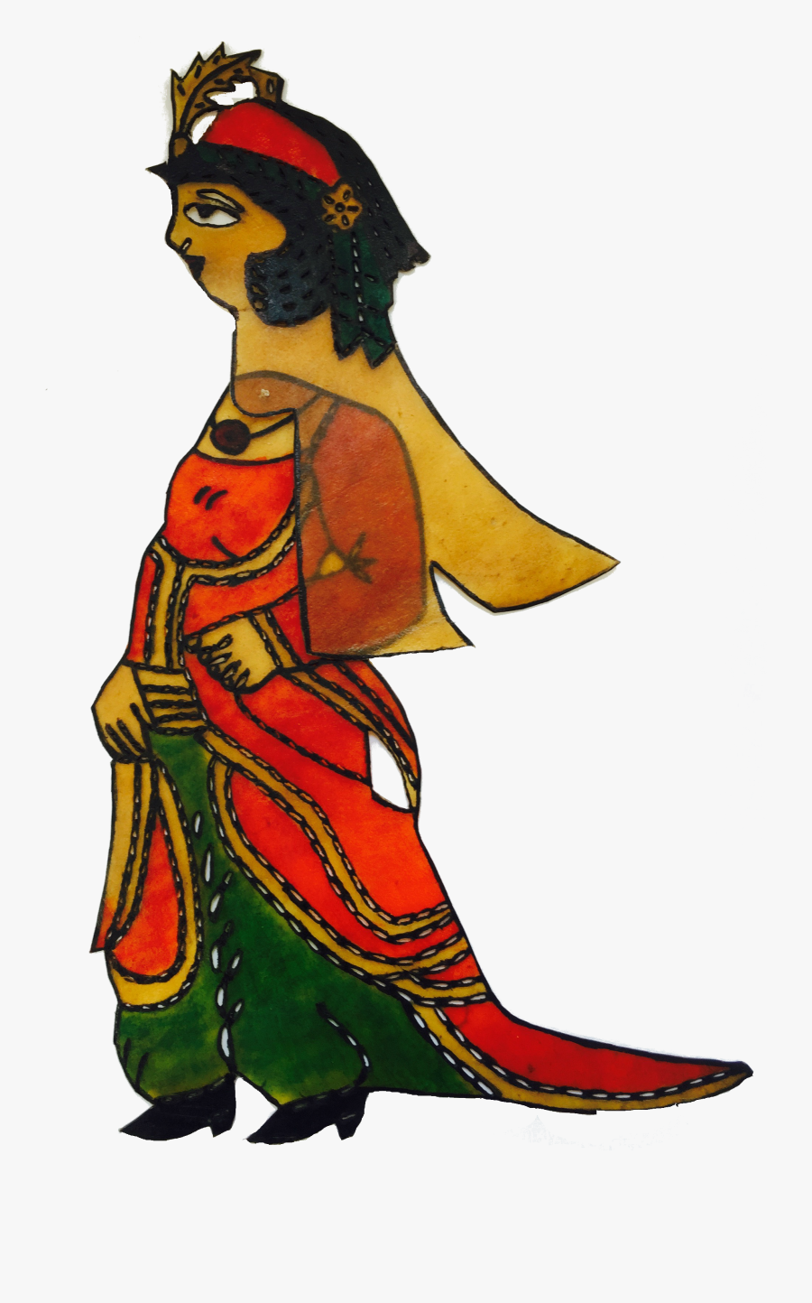 Zenne, A Karagöz Shadow Puppet By Vural Arisoy - Karagöz Ve Hacivat Oyunu Zenne, Transparent Clipart