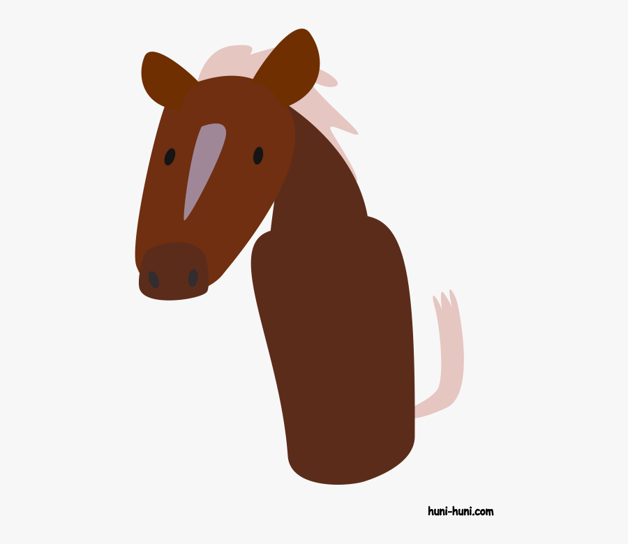 Huni Huni Flashcard Colored Kabayo Horse Fingerpuppet - Sorrel, Transparent Clipart