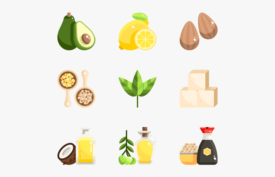 Healthy Food And Vegan, Transparent Clipart